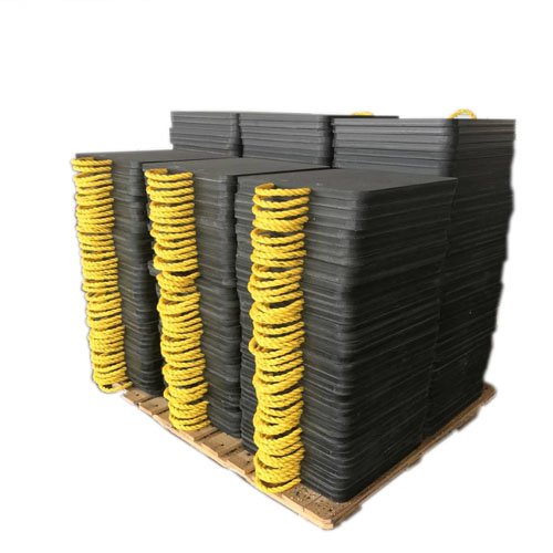 UHMWPE Portable Customized Crane Outrigger Pads CraneMat Abosn